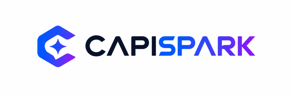 CAPISPARK Logo - a tech brand created to develop practical technology products that help people and businesses work smarter.